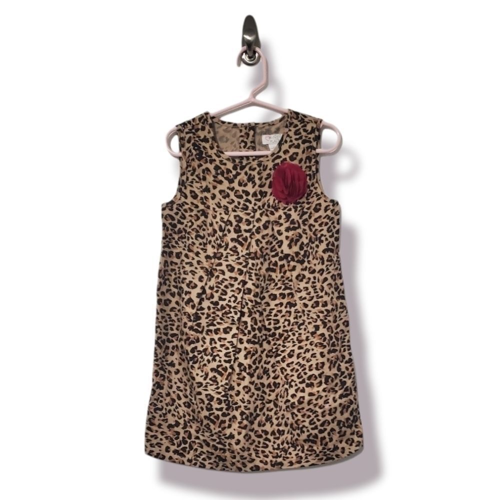 NWT*THE CHILDREN'S PLACE ~Animal Print Dress size 4t